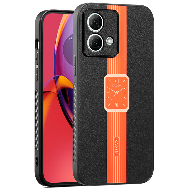 KADEM For Motorola Moto G84 5G Case Watch Pattern Phone Cover Electroplating Design KADEM For Motorola Moto G84 5G Case Watch Pattern Phone Cover Electroplating Design